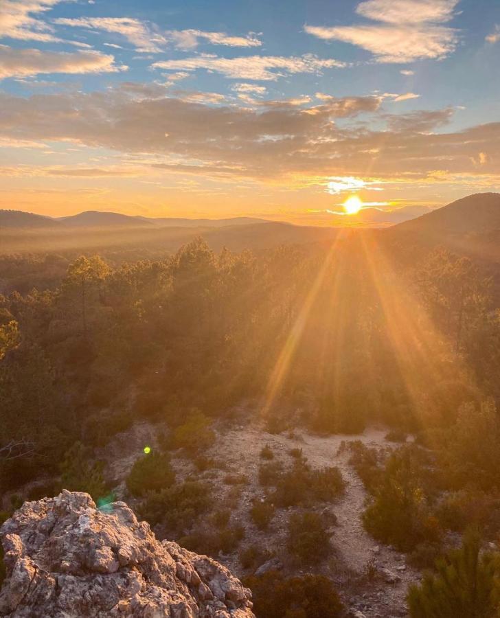 Bungalow Les Ruffes Du Salagou Clermont-lʼHérault Kültér fotó